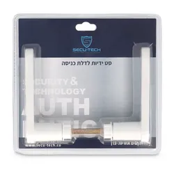 ידיות לדלת כניסה פלדלת דגם אותנטיק
